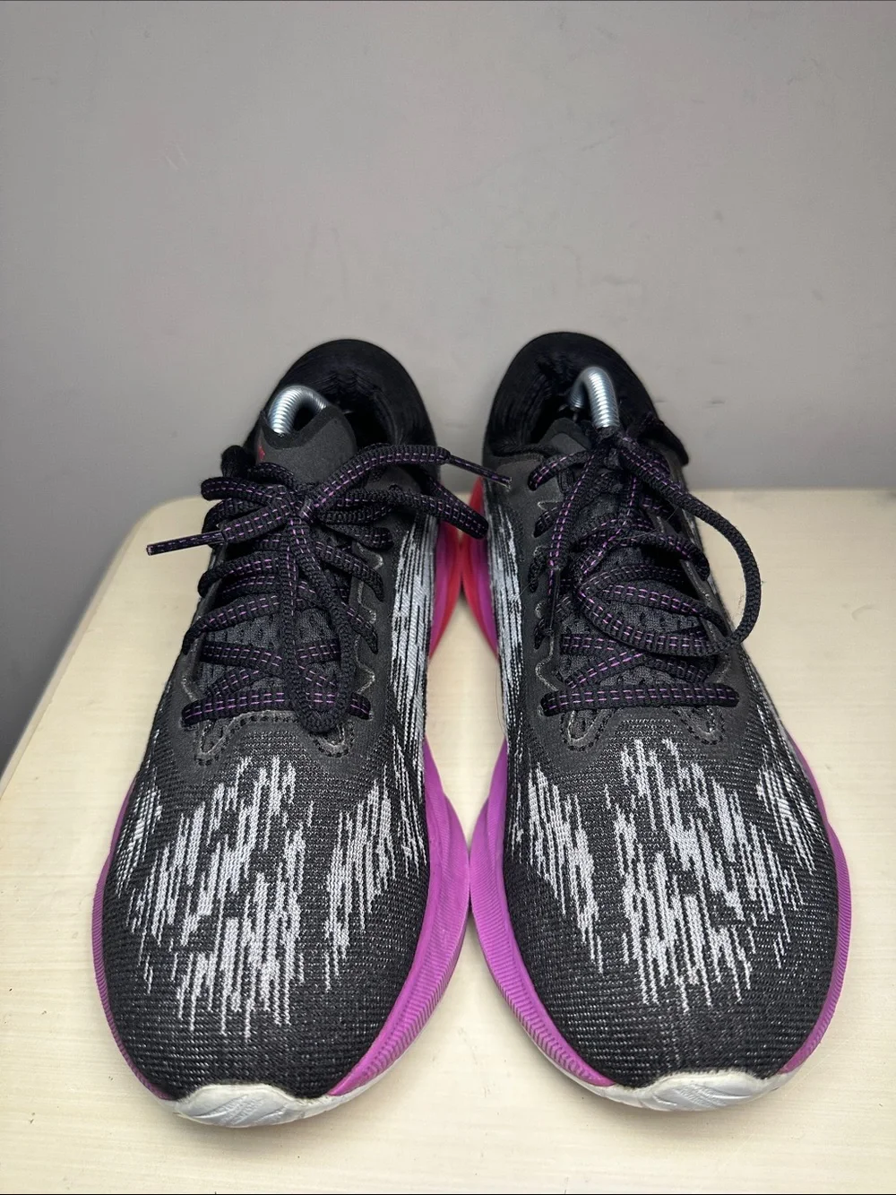 ASICS novablast 3 Women's Black, Pink and Red Road Running Shoes